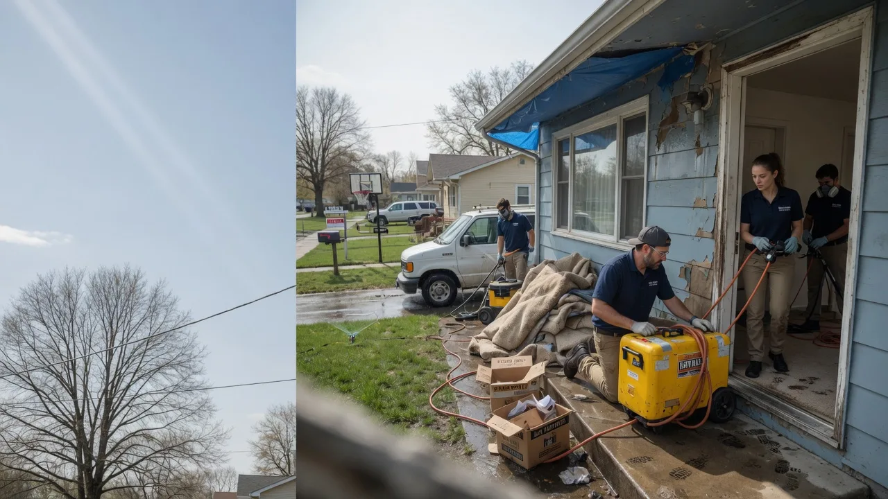 Basement Flood Cleanup in Lake Dallas, TX near me